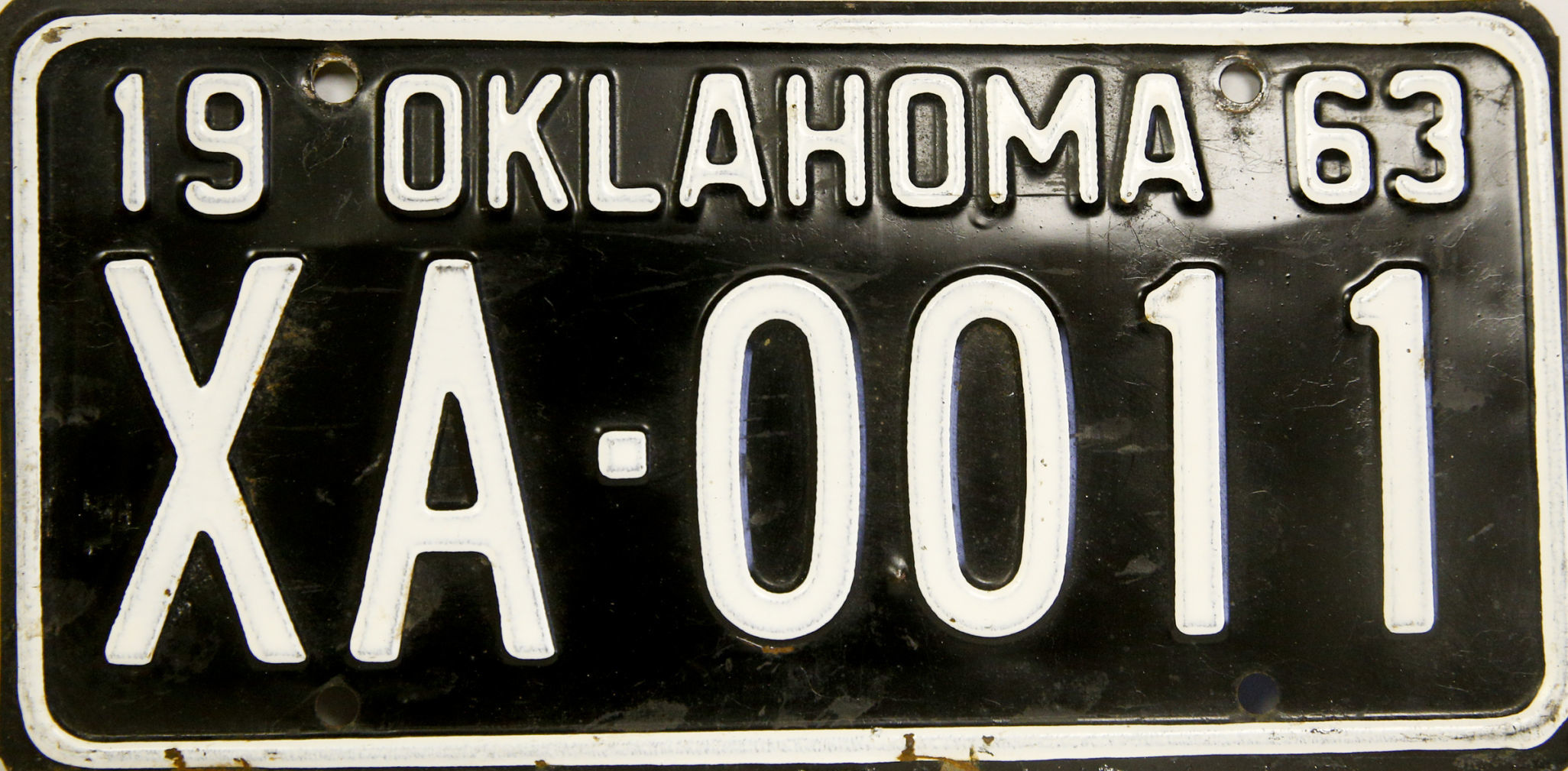 Oklahoma license plates